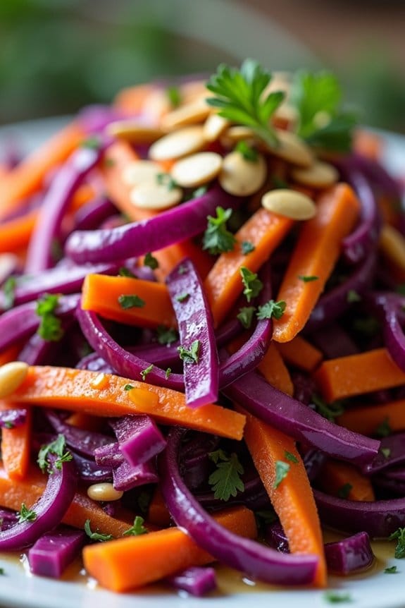 vibrant holiday slaw recipe