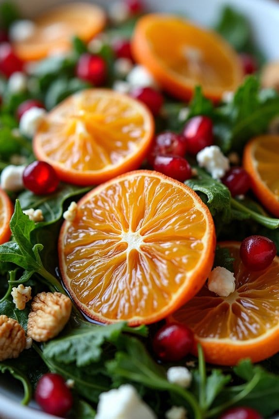 vibrant winter citrus salad