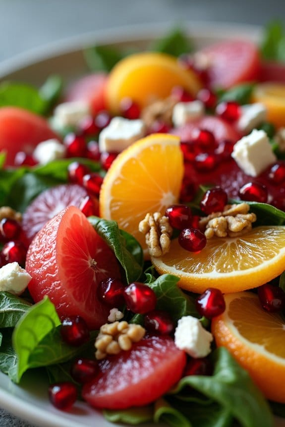 vibrant winter salad recipe