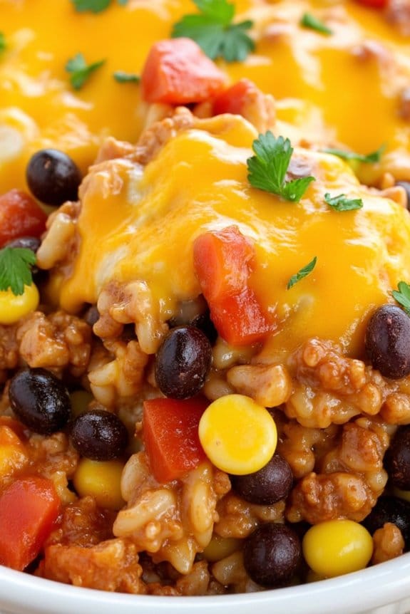 affordable mexican beef casserole