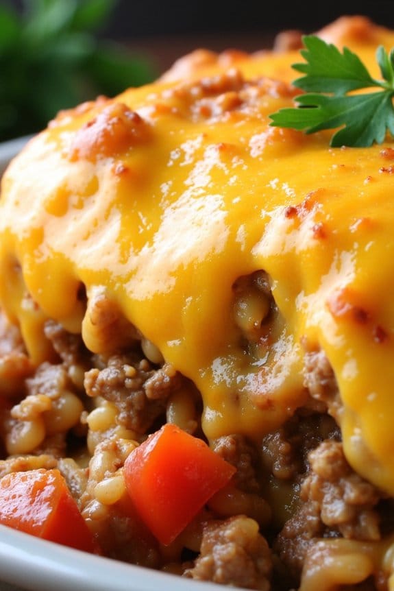 budget friendly cheesy casserole