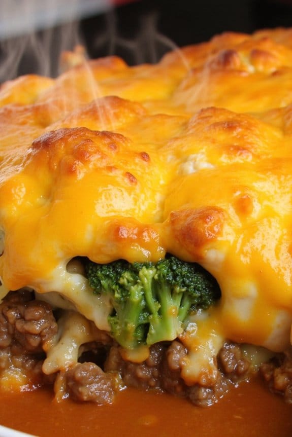 buffalo ranch beef casserole