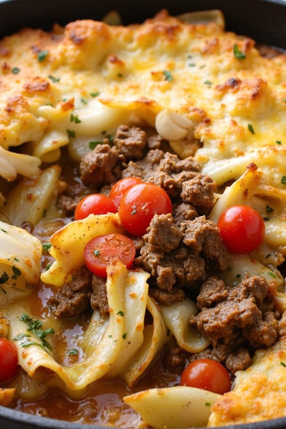 cabbage and beef casserole