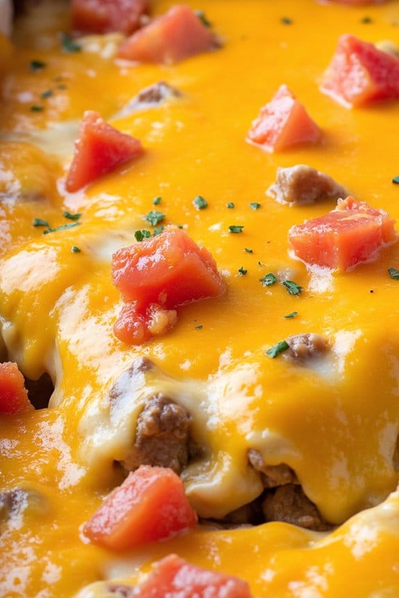 cheesy beef rice casserole recipe
