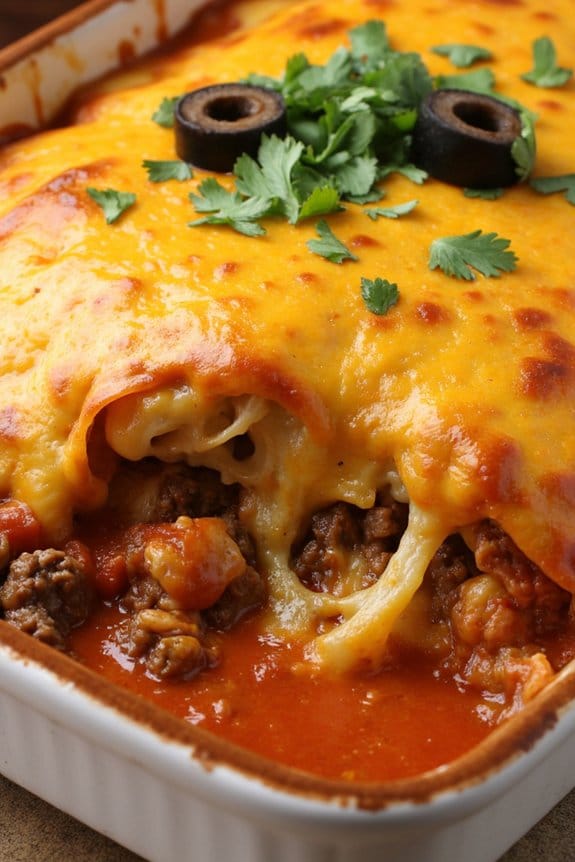 cheesy tex mex casserole delight