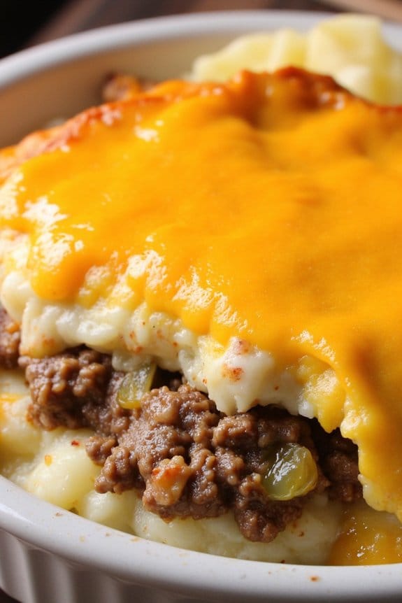 comforting beef potato casserole