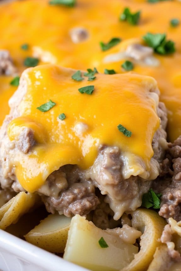 comforting beef potato casserole