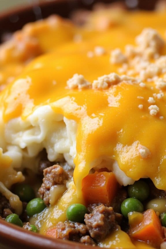 comforting beef potato casserole