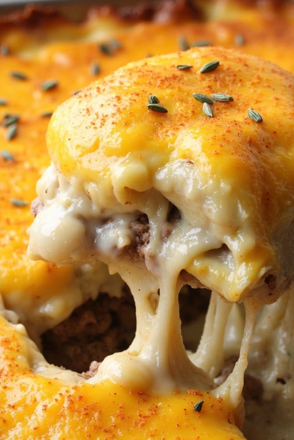 comforting beef potato casserole