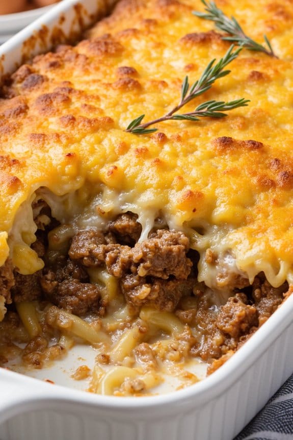 comforting french onion casserole