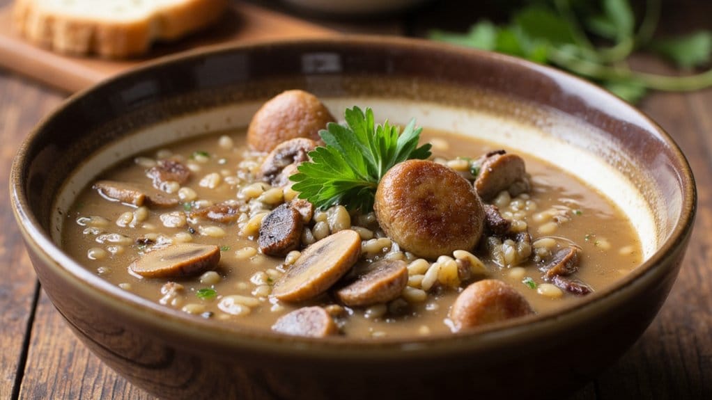 comforting sausage soup recipes