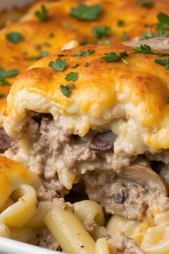 creamy gluten free beef casserole