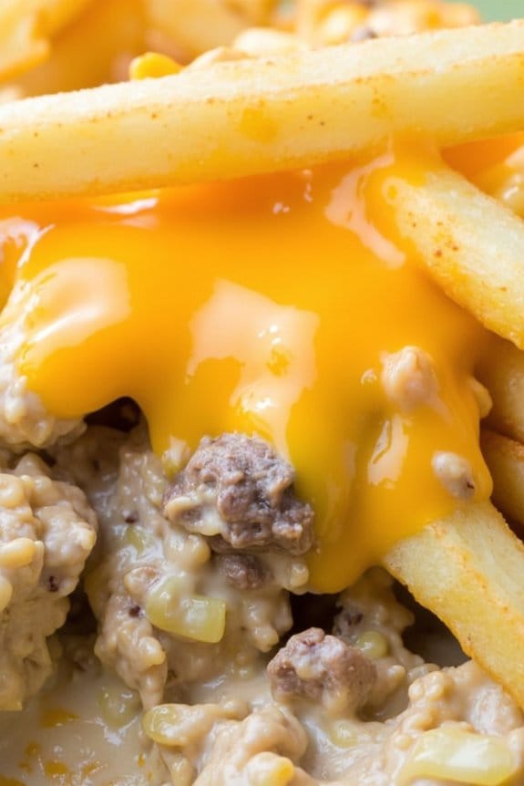 creamy ranch french fry casserole