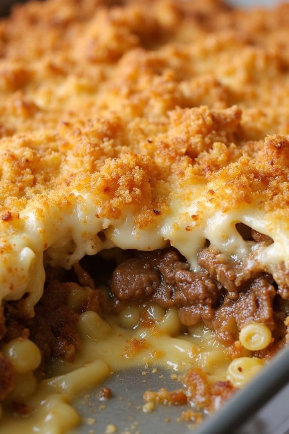 crispy golden french onion casserole