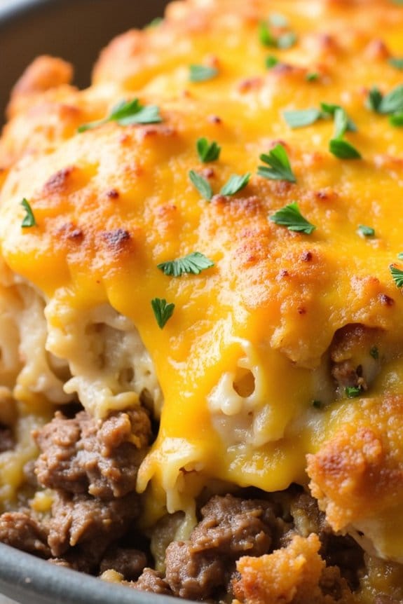 crispy hashbrown beef casserole