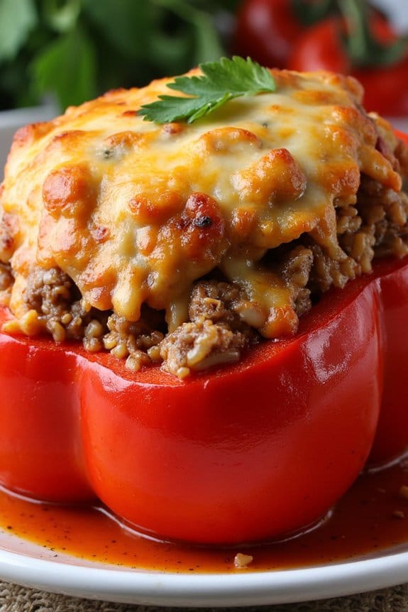 delicious stuffed bell peppers