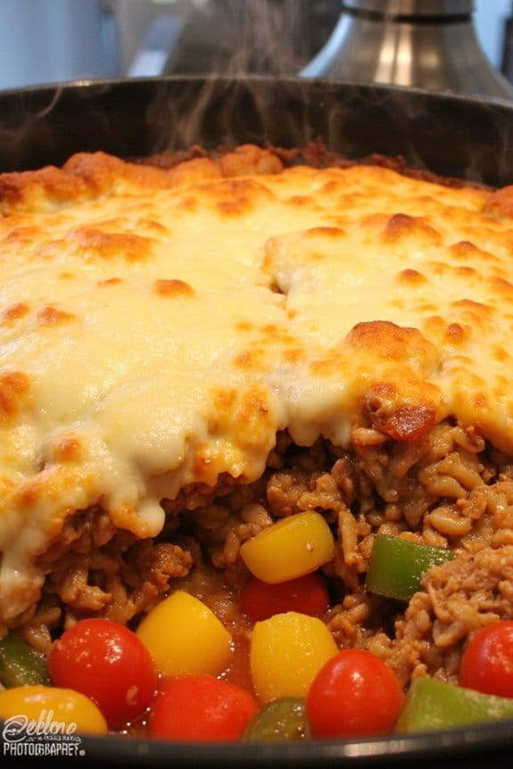 delicious stuffed pepper casserole