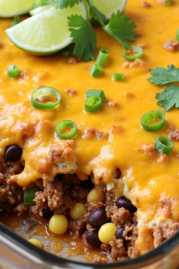 delicious taco casserole recipe