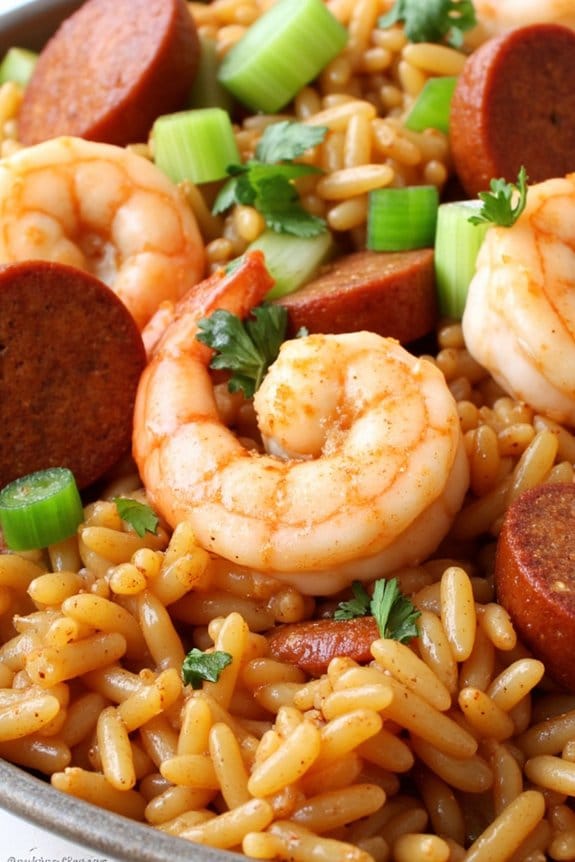 flavorful one pot jambalaya dish