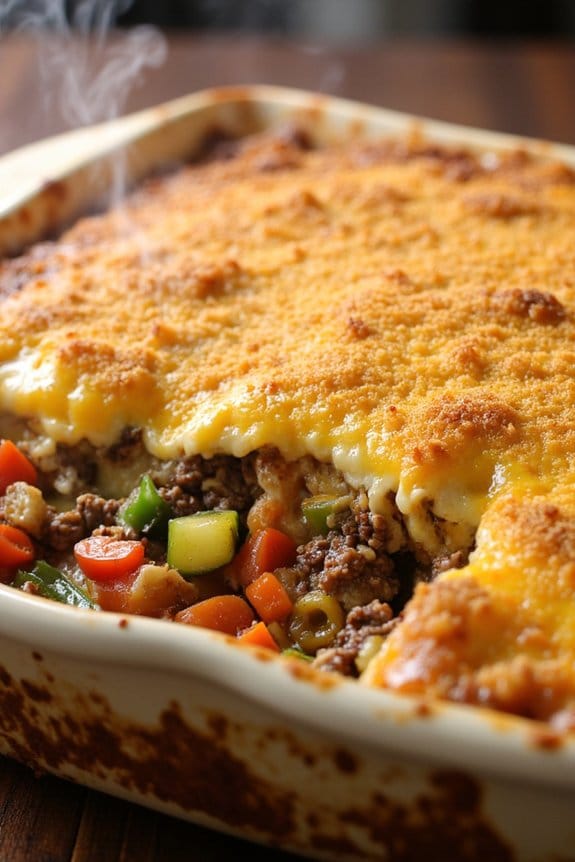 gluten free beef vegetable casserole