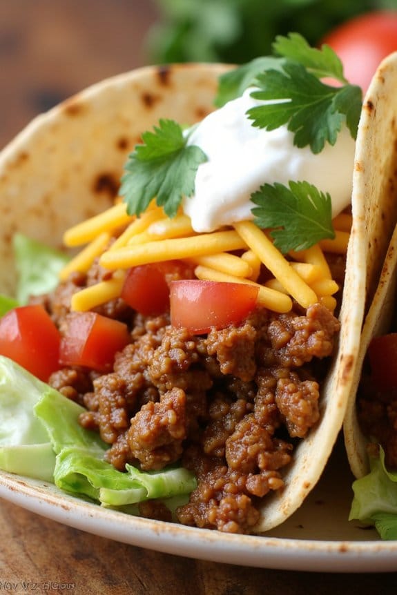 ground pork taco recipe