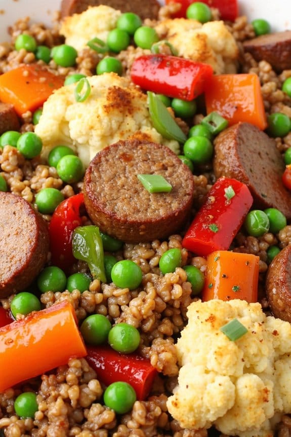 healthy sausage stir fry recipe