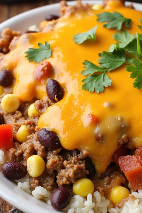 hearty beef and bean casserole