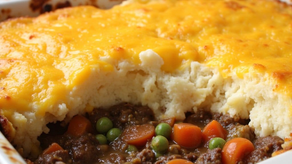 hearty beef potato casserole