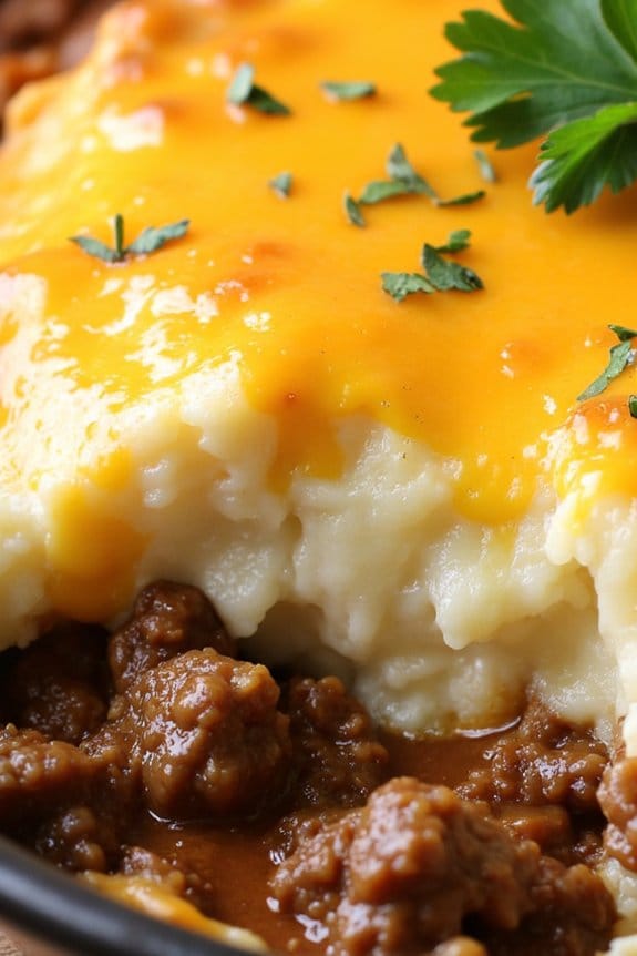 hearty beef potato casserole