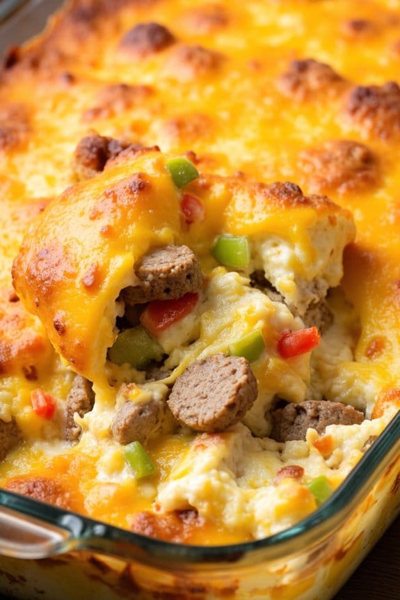hearty breakfast casserole recipe