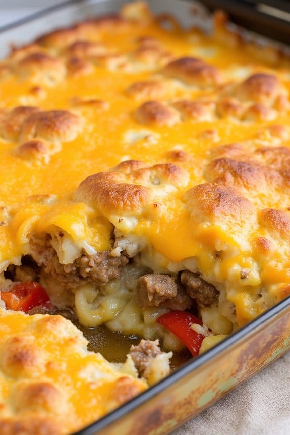 hearty breakfast casserole recipe