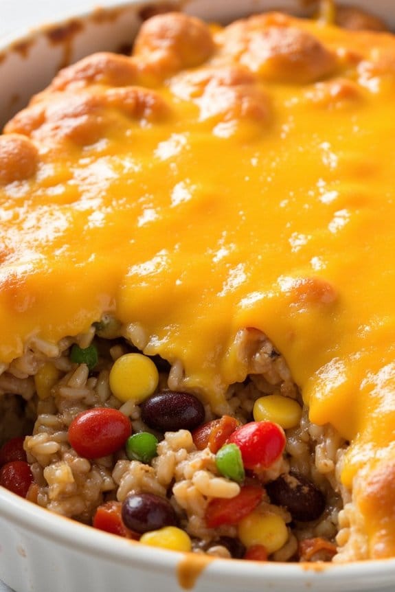 hearty cowboy rice casserole