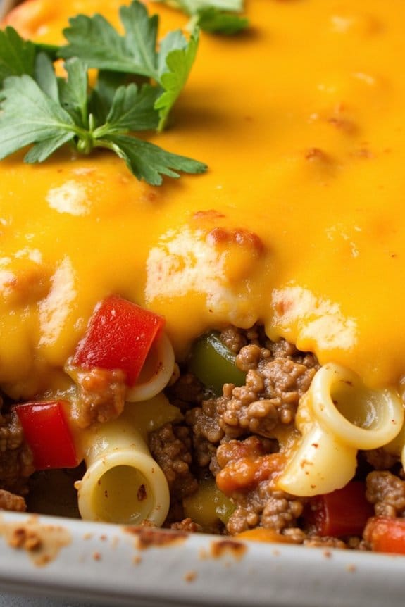 hearty flavorful southwest casserole
