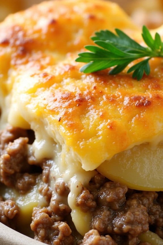 hearty ground beef casserole