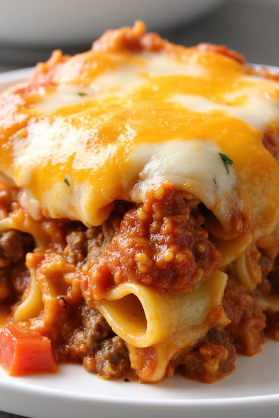 hearty italian beef casserole