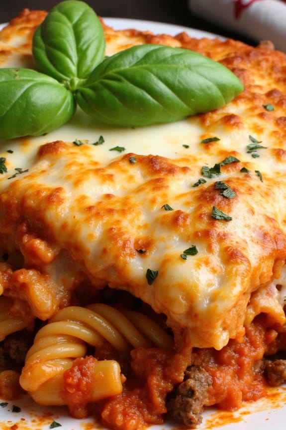 hearty italian beef casserole