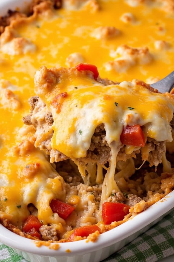 hearty italian beef casserole