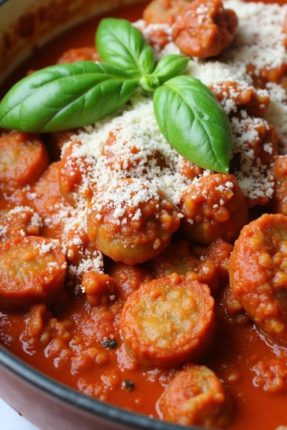 hearty italian sausage ragu