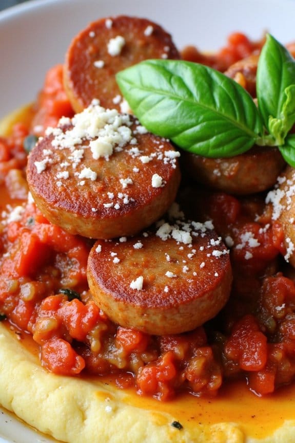 hearty italian sausage ragu