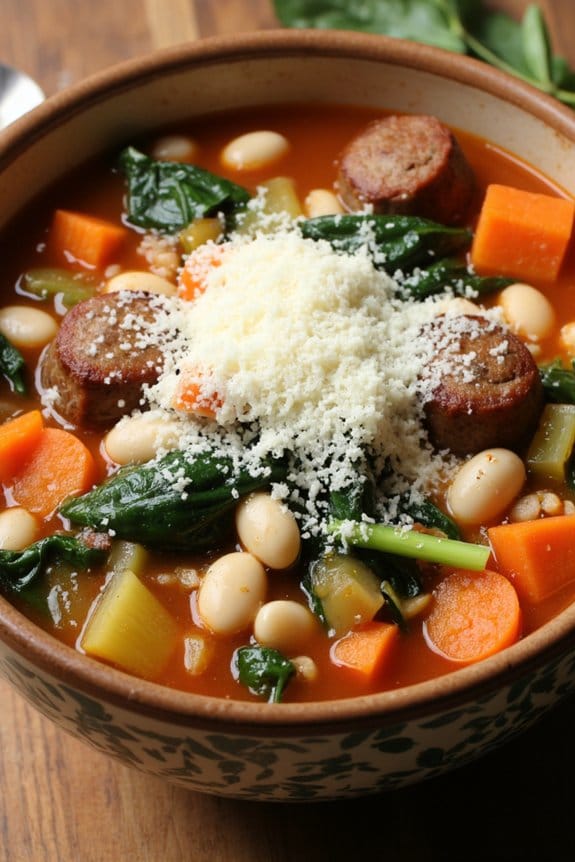 hearty italian sausage soup