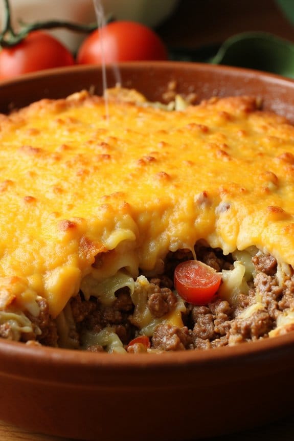 hearty keto beef casserole