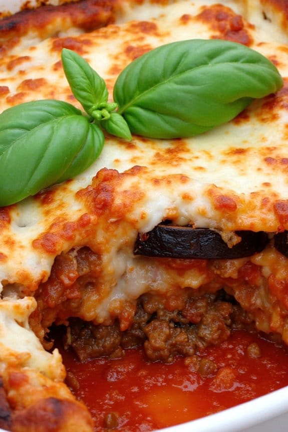 italian beef eggplant casserole