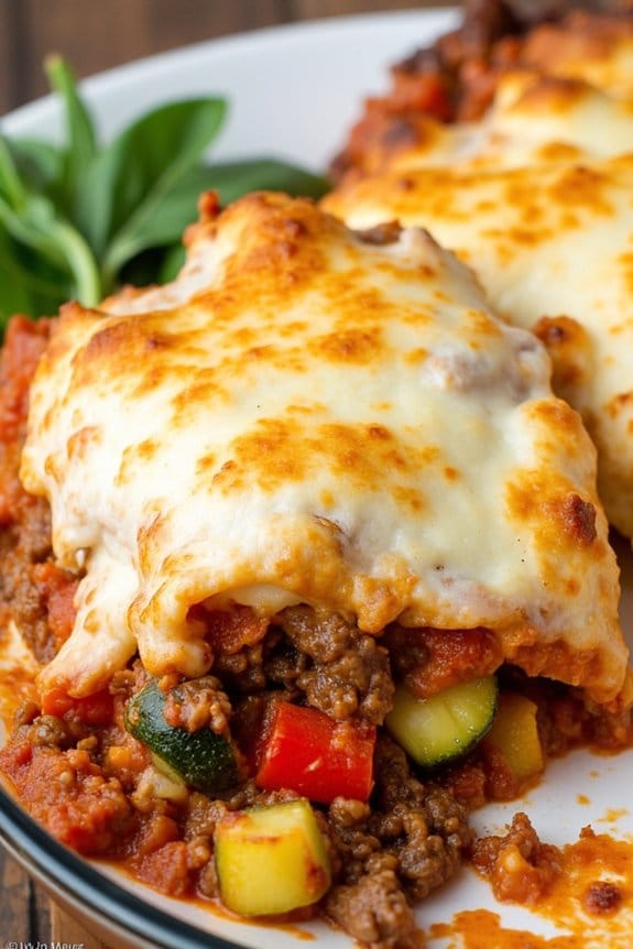 italian herb beef casserole