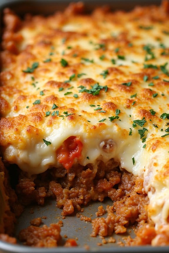 italian style beef hashbrown casserole