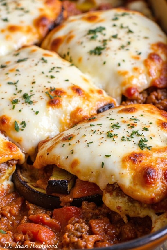 mediterranean beef eggplant casserole