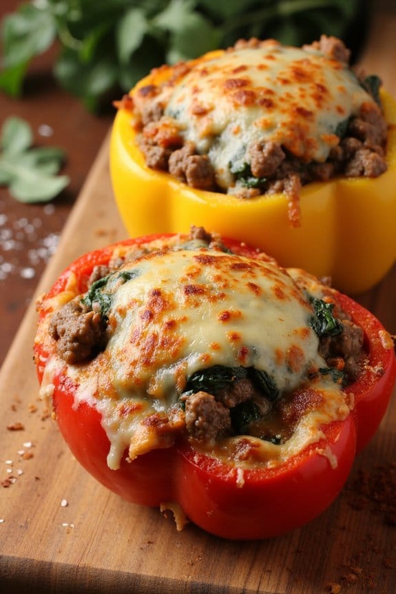 nutritious stuffed pepper casserole