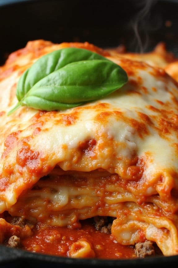 one pan lasagna delight