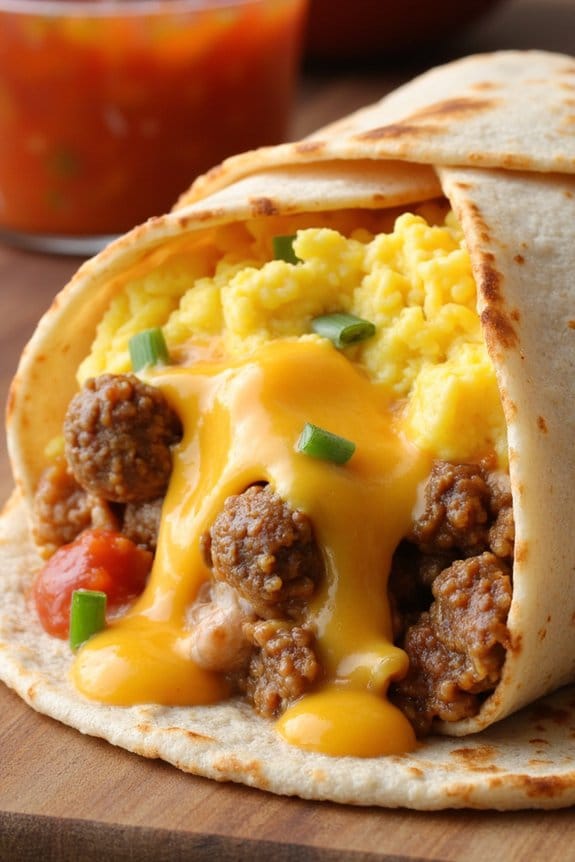 satisfying breakfast burrito recipe