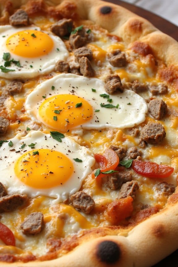 satisfying breakfast pizza recipe