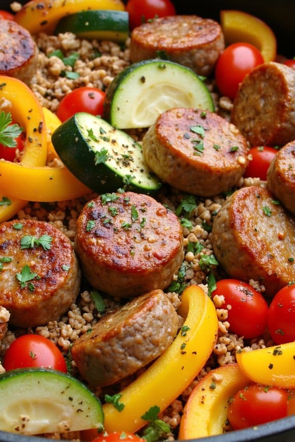 satisfying one pot skillet meal